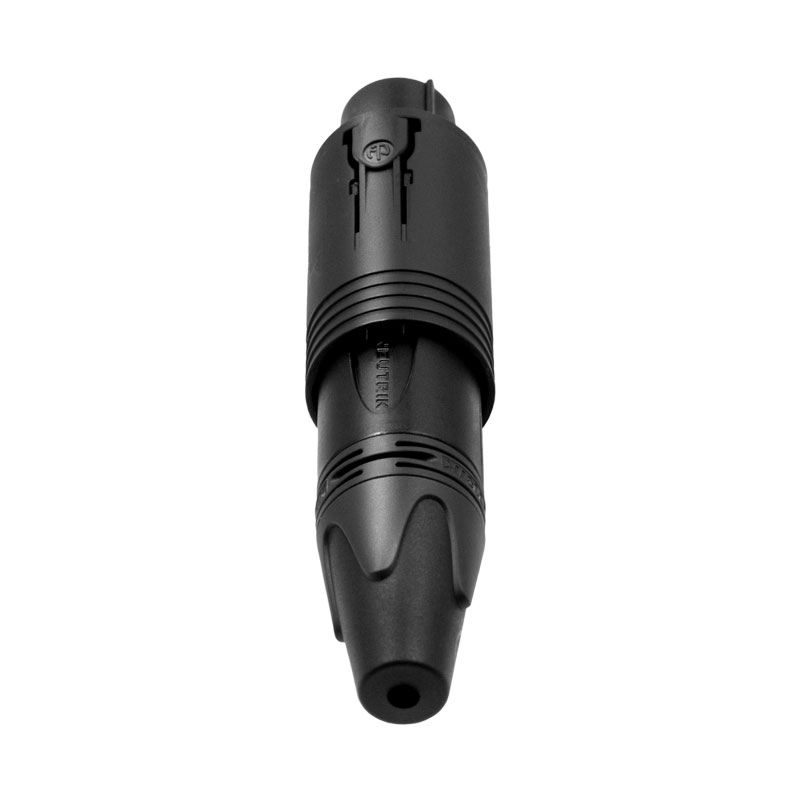 Neutrik NC3FM-C-B | XLR M+F  (3-pole) male and female cable connector