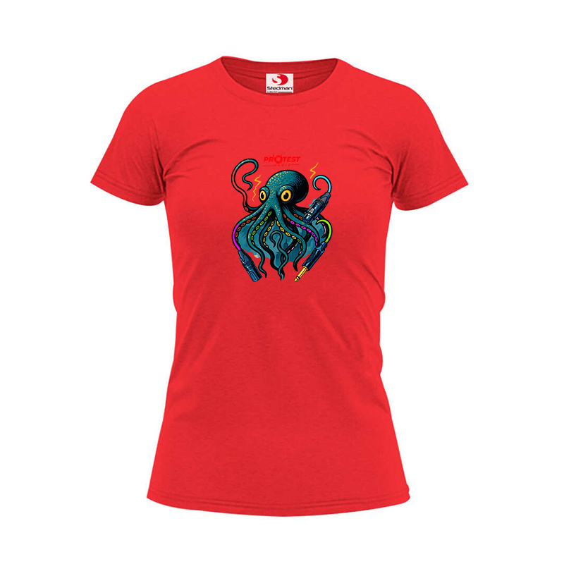 Women's T-shirt Octopus
