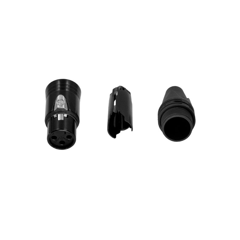 Neutrik NC3FXX-B | XLR F (3-pole) female cable connector
